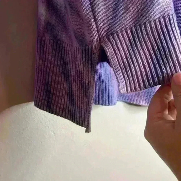 Tie Dye Small Design History Sweater - Picture 3 of 5